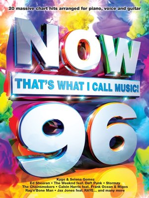 cover image of Now That's What I Call Music 96